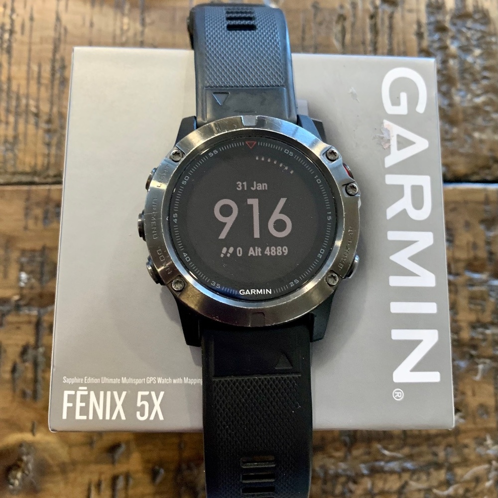 Garmin Fenix 5X sapphire
